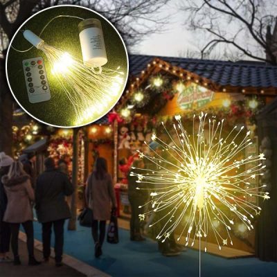 Decoração de fogo de artifício de Natal | LUMIBLAST